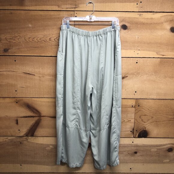 Vintage GERTIES Made USA 2 Piece Button Down Shirt & Pants Size XL Green Soft - Picture 13 of 14